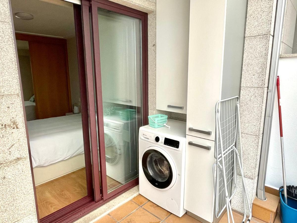Estudio Centrico 1 Con Terraza Y Parking Privado Ουρένσε Εξωτερικό φωτογραφία