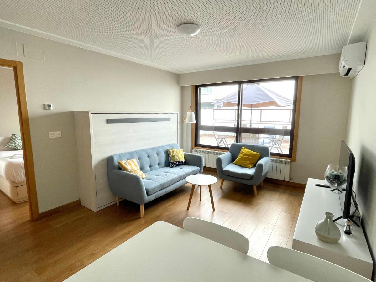 Estudio Centrico 1 Con Terraza Y Parking Privado Ουρένσε Εξωτερικό φωτογραφία